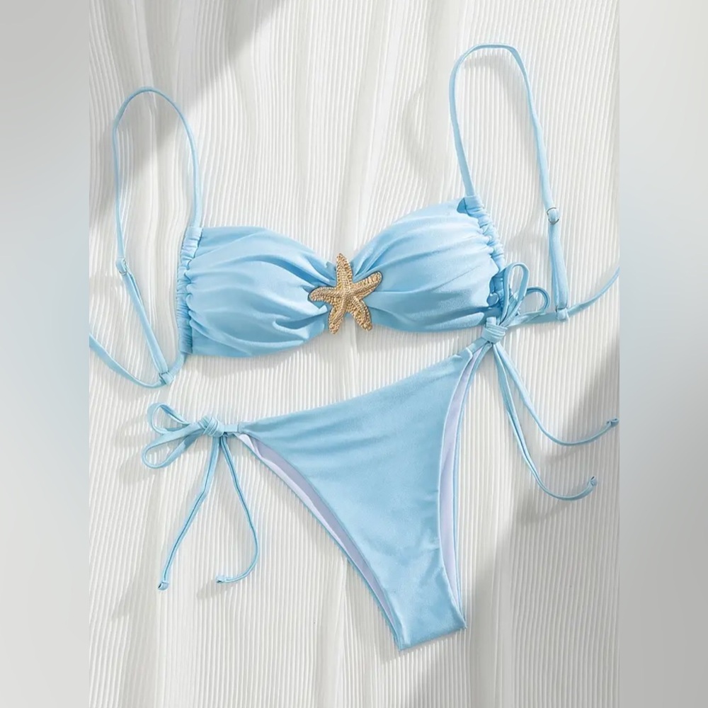 Elegant Starfish Charm Bikini Set